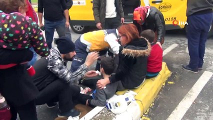 Manavgat'ta zincirleme trafik kazası: 5 yaralı