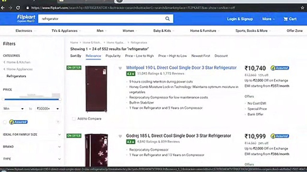 refrigerator  buying guide in India - भारत में रेफ्रिजरेटर खरीद गाइड