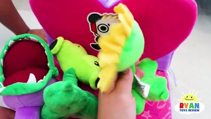 Plants vs Zombies Plush Garden Warfare Pretend Play with Ryan ToysReview
