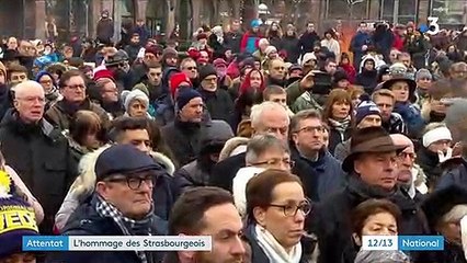 Attentat : l'hommage des Strasbourgeois