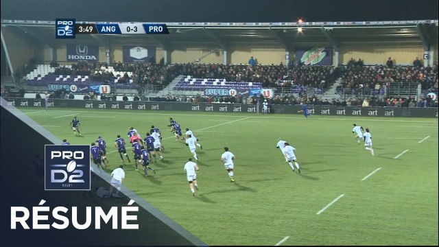PRO D2 - Résumé Angoulême-Provence Rugby: 36-20 - J15 - Saison 2018/2019