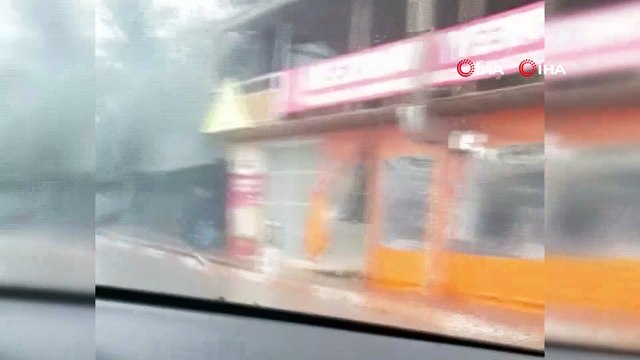 Antalya’da kuvvetli yağış...Yağış dev dalgalar oluşturdu, Göynük Kanyonu ile Boğaçayı Deresi’nde sele neden oldu