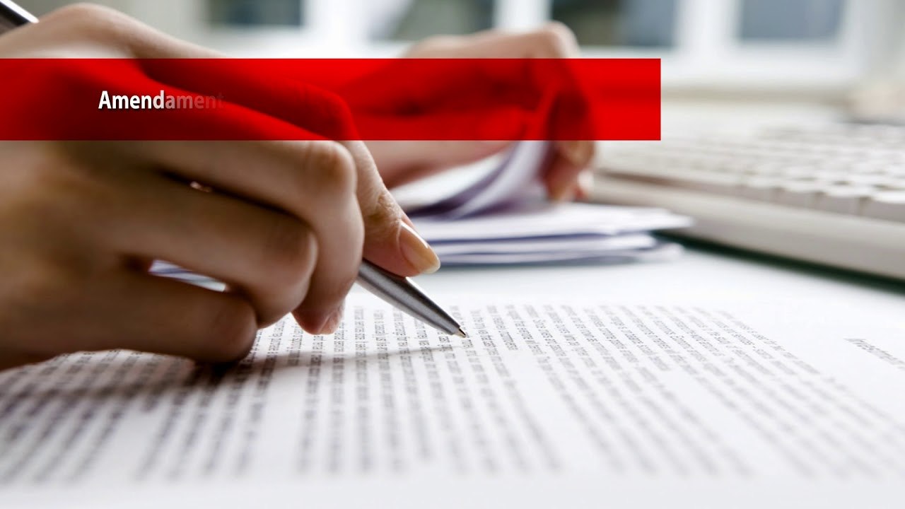 Amendamentet kushtetuese, , ASH-ja parashtron dy amendamente