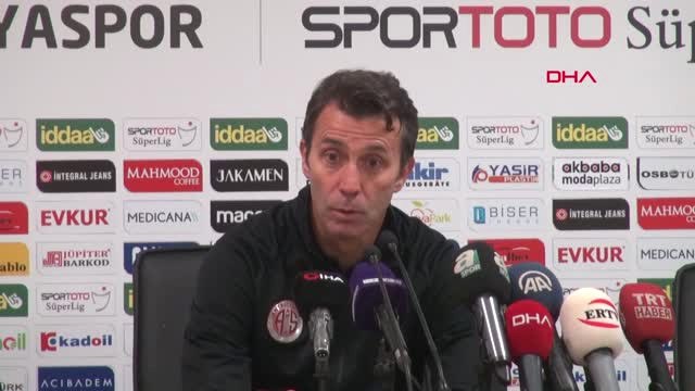 Spor Evkur Yeni Malatyaspor - Antalyaspor Maçının Ardından