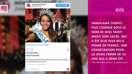 Miss France 2019 : l'étonnante réaction d'Arthur au sacre de Vaimalama Chaves