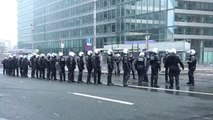 Belçika'da Polisten Aşırı Sağcı ve Göç Karşıtı Gösteriye Müdahale (3)