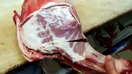 esquinado y despicece de cordero/el taller del carnicero /Tutoriales de cordero