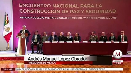 AMLO critica que se uso a Ejercito y Marina para golpes propagandisticos