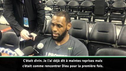 NBA - James sur son échange avec Jordan : "Comme rencontrer Dieu pour la première fois"