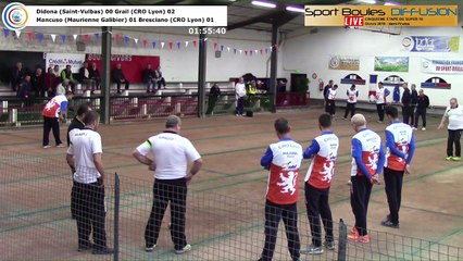 Demi-finales, cinquième étape du Super 16 masculin, saison 2018-2019, Givors 2018
