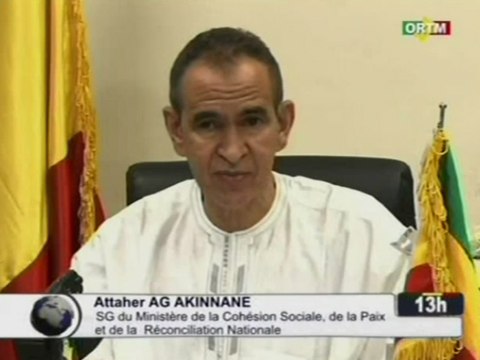 ORTM/Don de l’UNESCO au Ministère de la cohésion sociale, de la paix et la réconciliation nationale