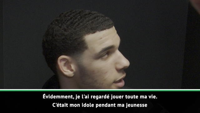 NBA - Ball sur LeBron James : Un rêve devenu réalité de jouer avec mon idole