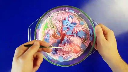 Making Slime with Disposable Cups  #2