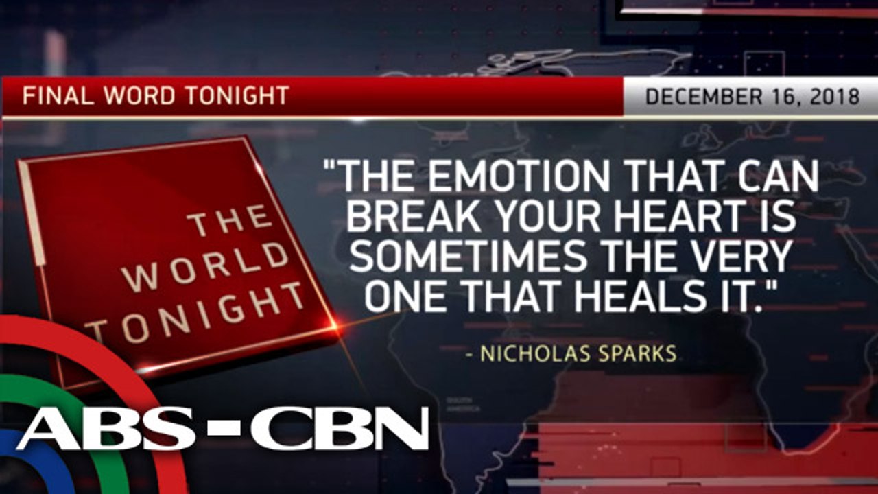The World Tonight: The Final Word | December 16, 2018