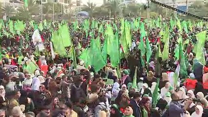 حركة حماس تحيي الذكرى الحادية والثلاثين لتأسيسها