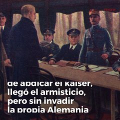 Final de la Primera Guerra Mundial