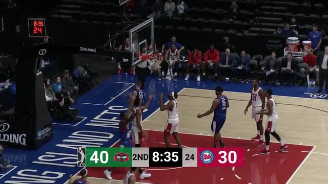 Theo Pinson shows off the vision for the slick assist