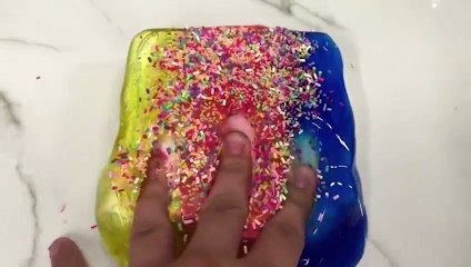 Relaxing Slime ASMR Pressing Compilation / CRUNCHY SLIME #49