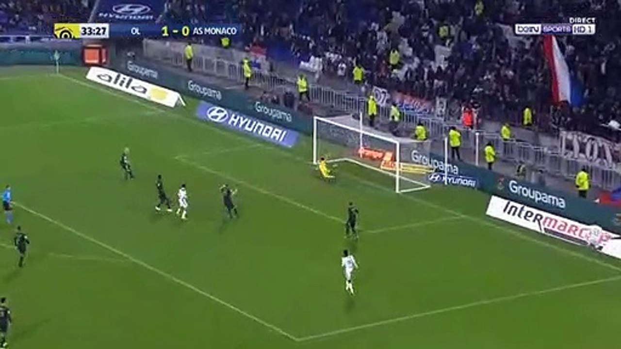 All Goals Lyon 3-0 Monaco  résumé et buts