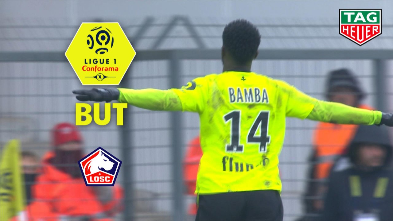 But Jonathan BAMBA (41ème) / Nîmes Olympique - LOSC - (2-3) - (NIMES-LOSC) / 2018-19