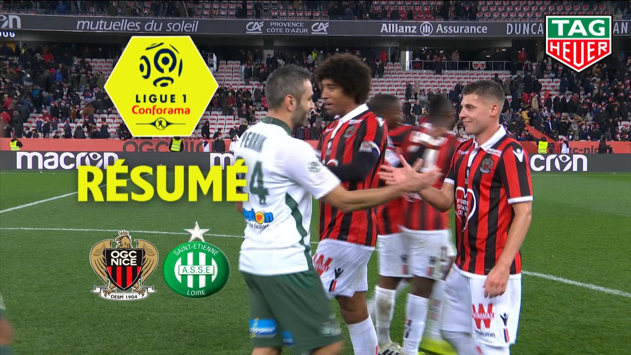 OGC Nice - AS Saint-Etienne (1-1)  - Résumé - (OGCN-ASSE) / 2018-19