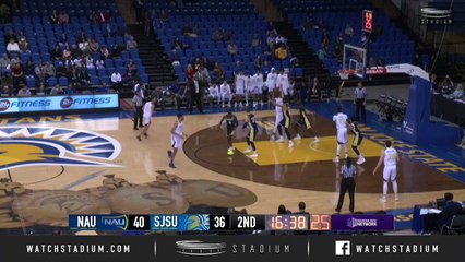 Northern Arizona vs. San Jose State Basketball Highlights (2018-19)