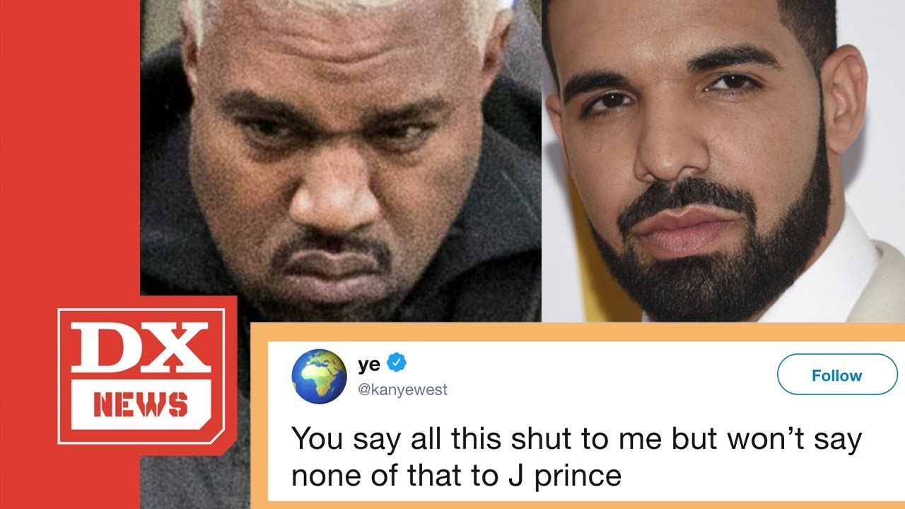 Kanye West Says Drake Threatened Him But Won't Do That To J Prince