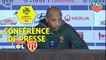 Conférence de presse Olympique Lyonnais - AS Monaco (3-0) : Bruno GENESIO (OL) - Thierry HENRY (ASM) / 2018-19