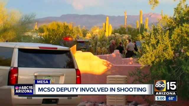 MCSO investigating deputy-involved shooting in Mesa