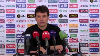 Spor Kayserispor - Akhisarspor Maçının Ardından