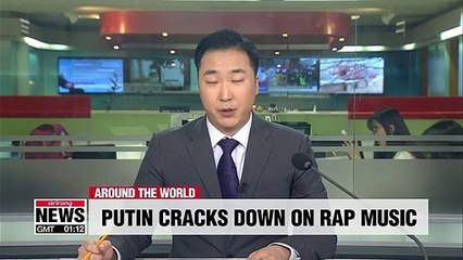 Russia's Putin says rap music should be controlled, not shut down