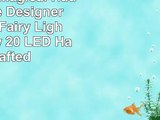 BLAZE ON Magical Haute Couture Designer Butterfly Fairy Lights Rainbow  20 LED