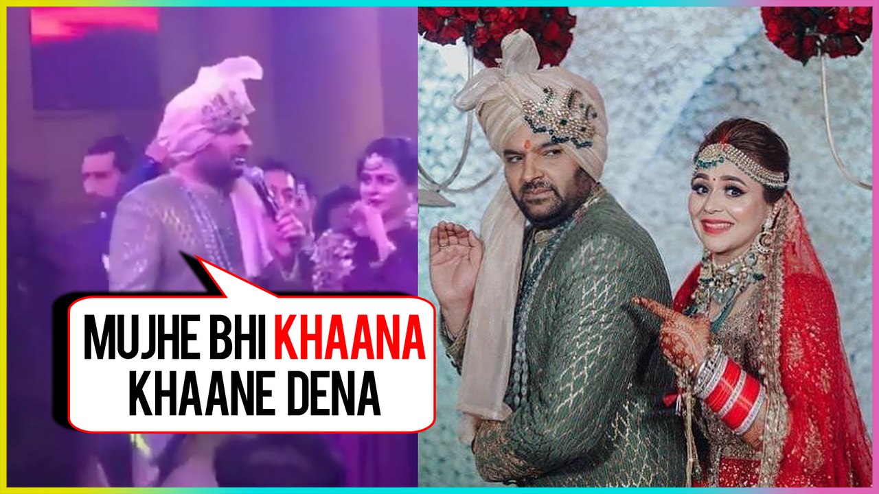 Kapil Sharma Does COMEDY At His Own Wedding Function