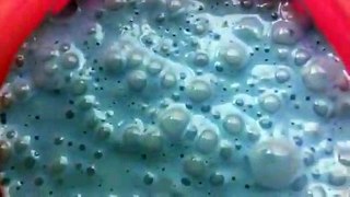 BUBBLE BLUE/ MOST SATISFYNG VIDEO SLIME ⭕