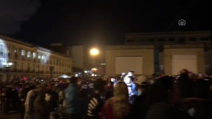 Kolombiya'da Işık Gösterisi - Bogota