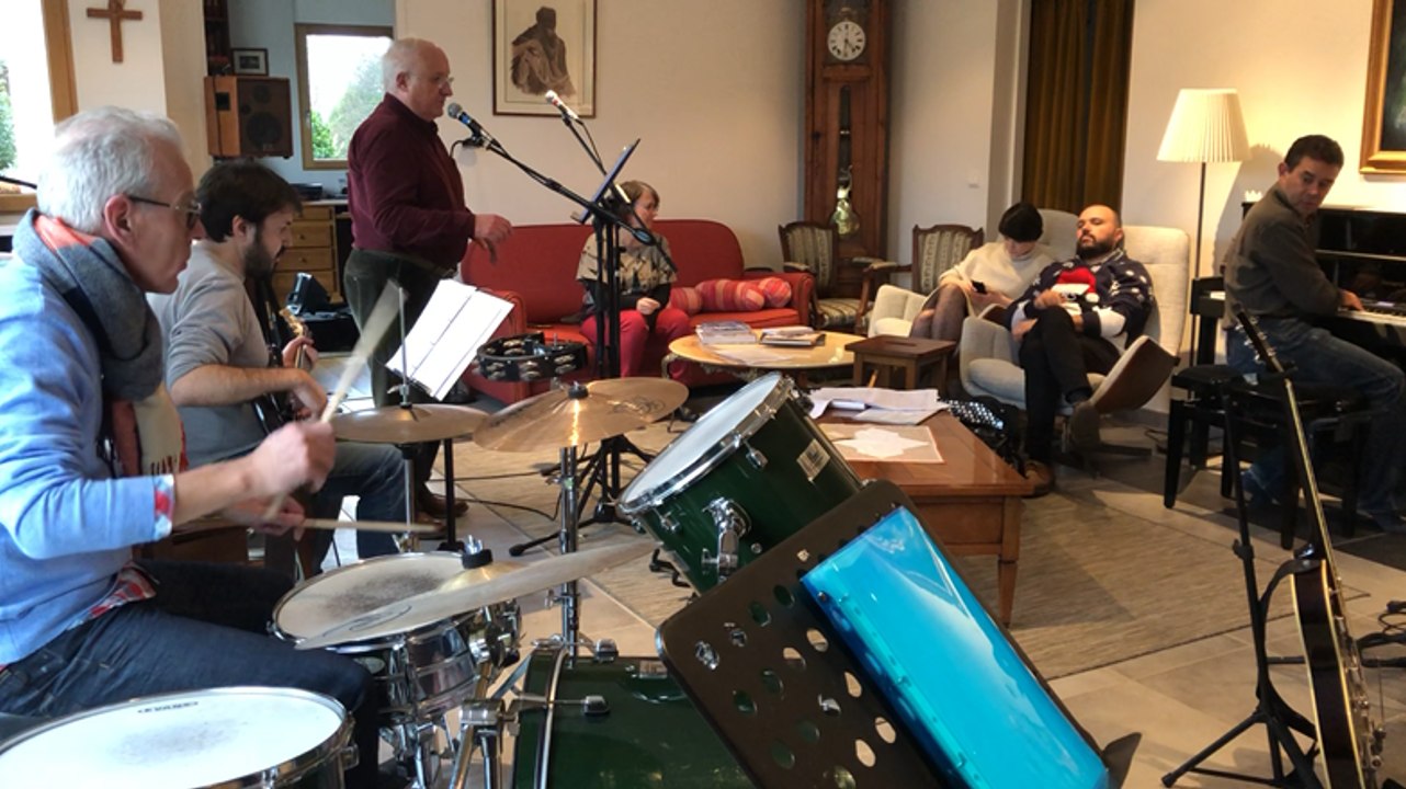 Lamballe. Les Enflammés en répétition