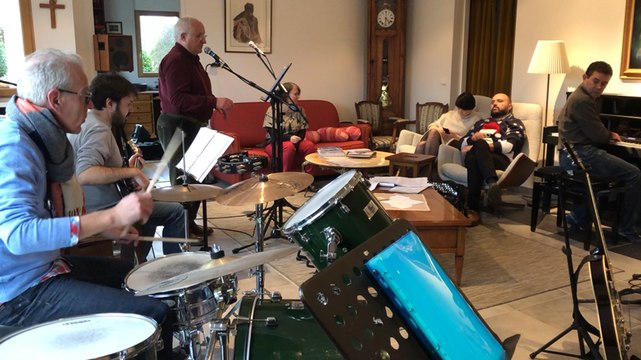 Lamballe. Les Enflammés en répétition