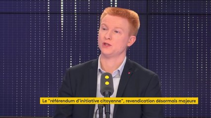 "Si ce référendum d'initiative citoyenne devait être instauré ce serait une belle victoire" affirme Adrien Quatennens, député LFI du Nord