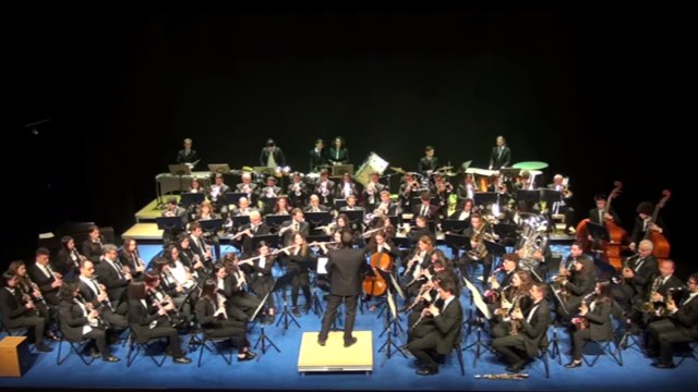 La Escuela-Conservatorio del Ayuntamiento de Leganes en el 40 aniversario de la Constitucion