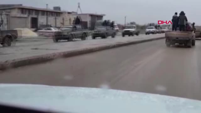 Suriye Öso Güçlerinin Operasyon Bölgesine Sevkiyatı
