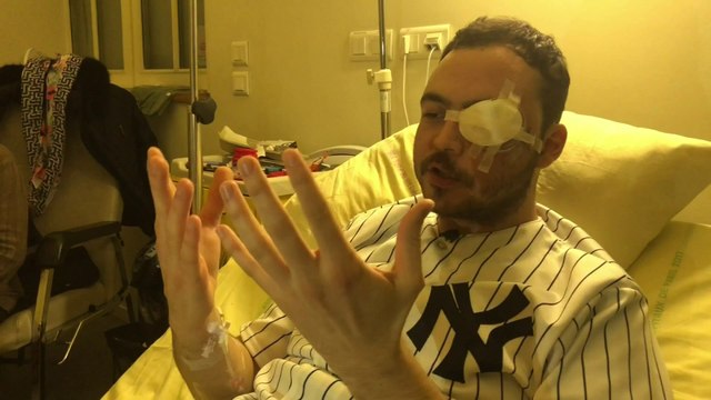 Je ne sais pas si je vais retrouver ma vue. Antoine, blessé à l’œil par un tir de flashball lors d'une manifestation de gilets jaunes, témoigne