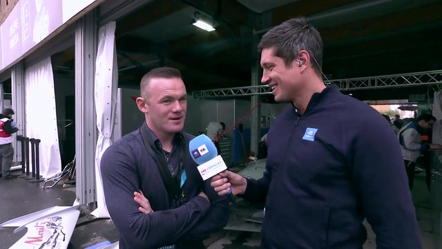 Formula E SAUDIA Ad Diriyah E-Prix - Wayne Rooney interviewed by Vernon Kay