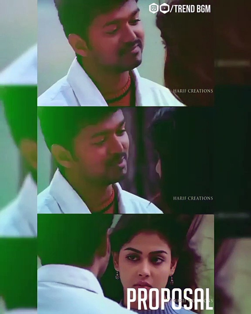 Vijay Cute Love Propose Tamil WhatsApp Status - video Dailymotion