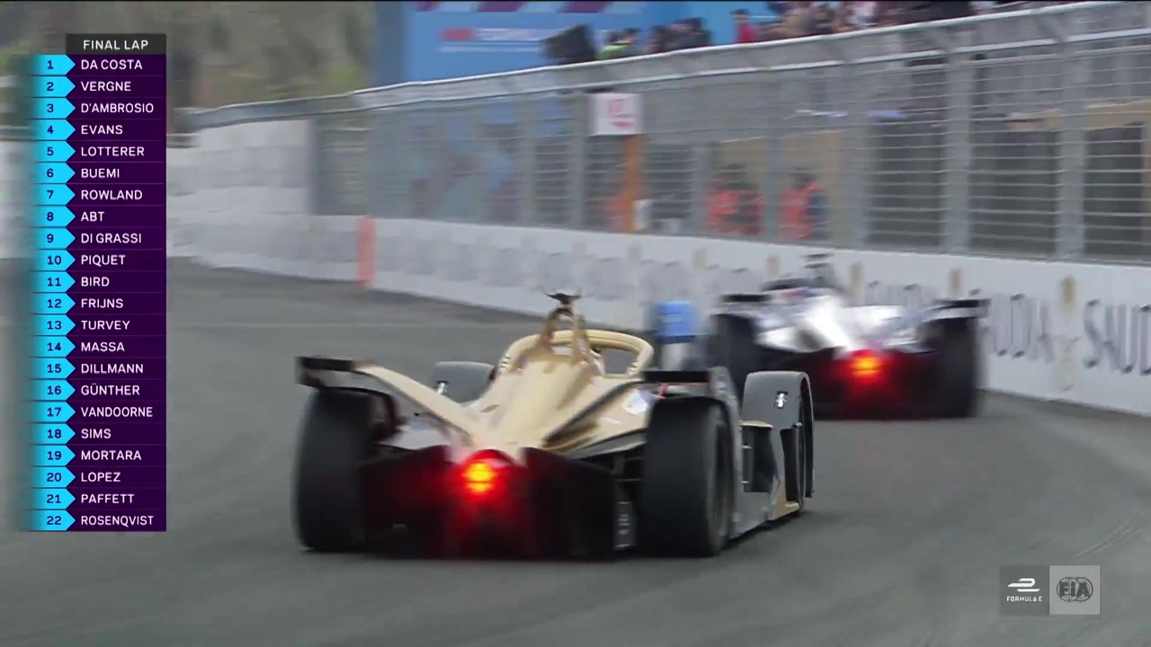 Formula E SAUDIA Ad Diriyah E-Prix - Abt und di Grassi punkten beim Saisonauftakt