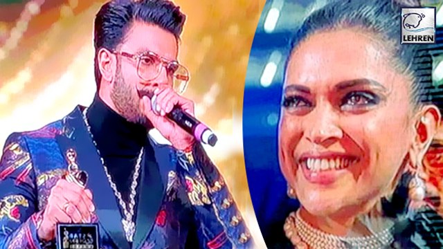 Ranveer Singh's Acceptance Speech Leaves His 'Baby' Deepika Padukone Teary Eyed
