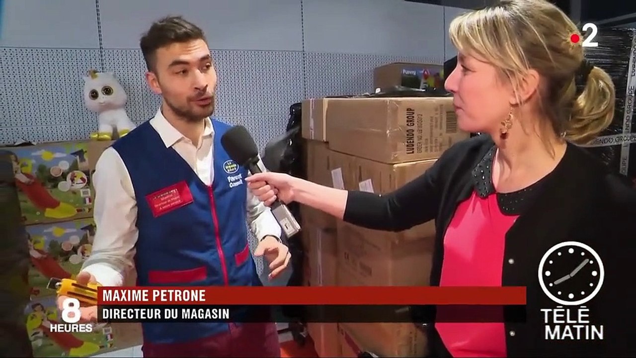 Un marchand de jouets refait le plein à quelques jours de Noël