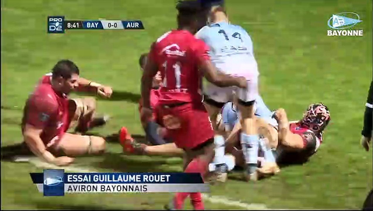 Résumé de la rencontre Bayonne - Aurillac