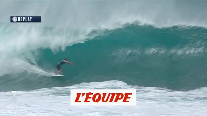 La vague de 8,83 de Joan Duru face à Tomas Hermes au Pipe Masters 2018 - Adrénaline - Surf