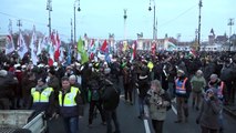 Nouvelle manifestation anti-Orban à Budapest