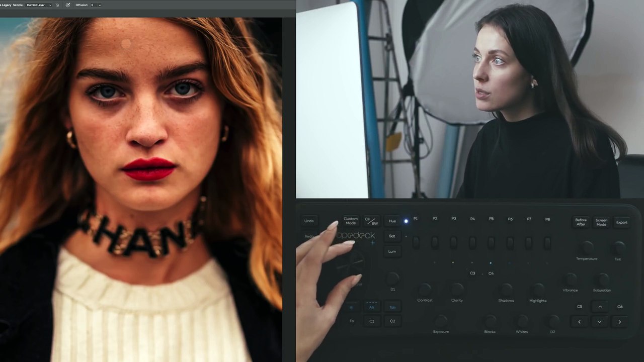 Loupedeck  with Angelina Ilmast  Editing in Ado...
